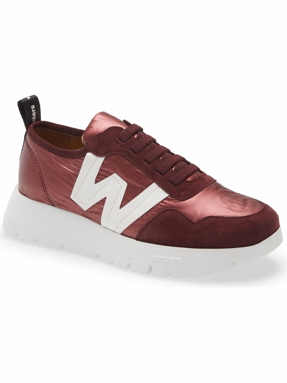 Wonders Metallic Wine (Rojo) Sports Sneakers Size 40 (US 9)